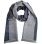 Wintersjaal fijne visgraat 30-180cm 30 wol-70 acryl navy-grijs